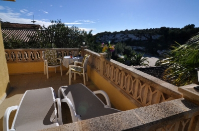 Sonnenterrasse mit Meerblick